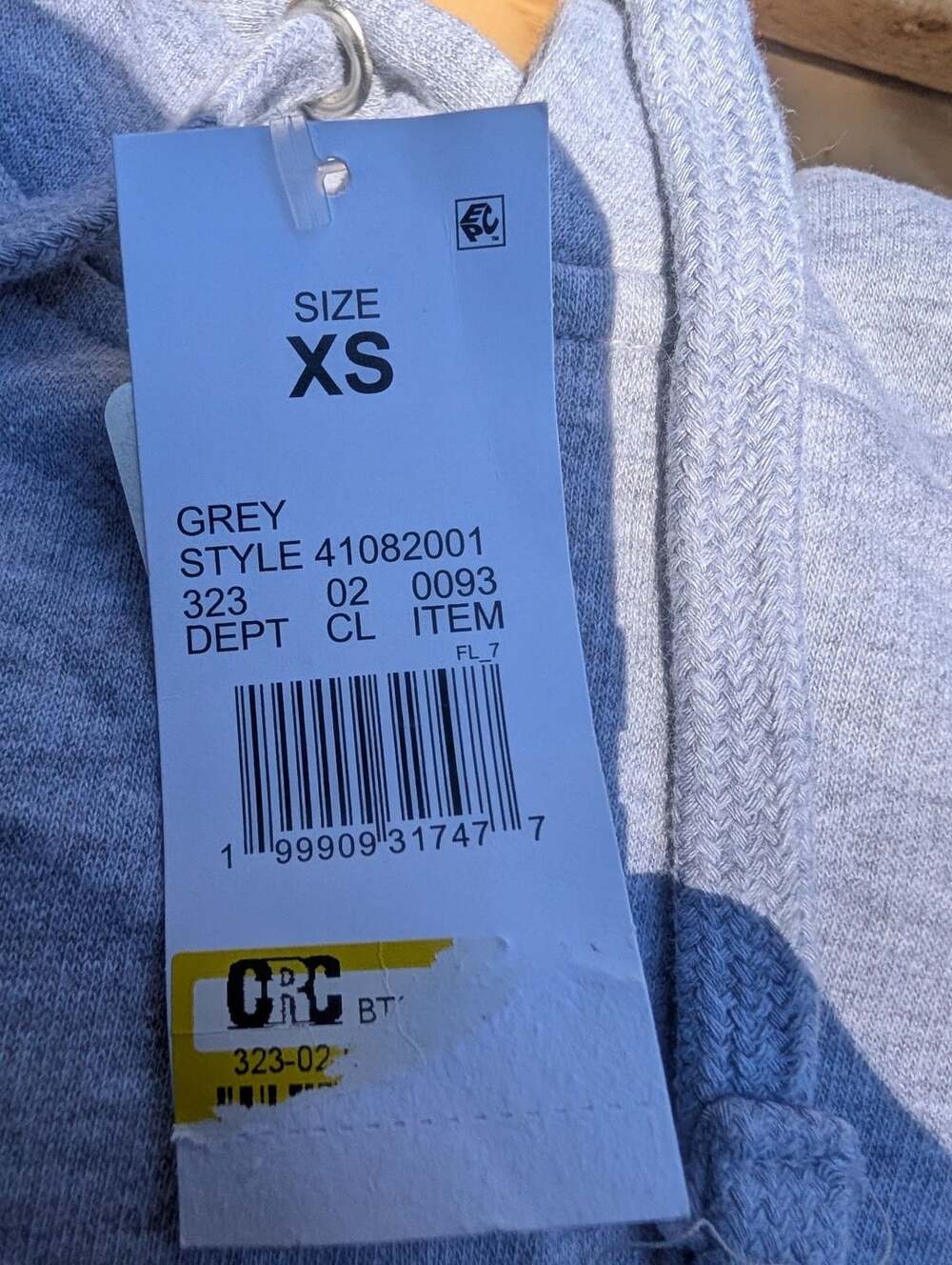 BTS Hoodie Size XS Grey Target Exclusive - Picture 2 of 2